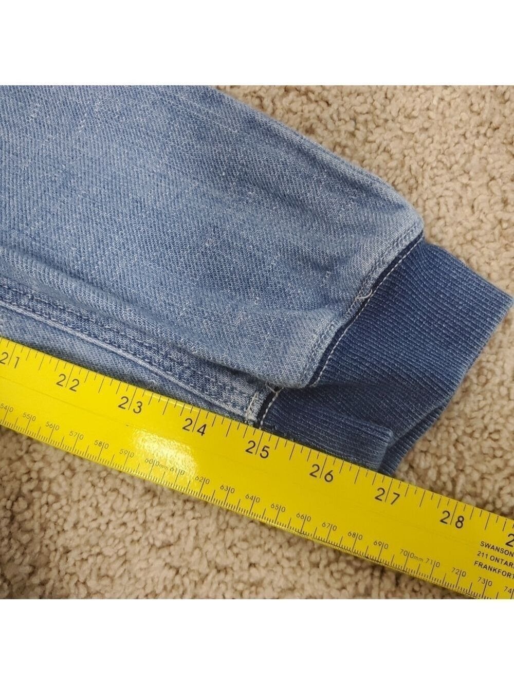 Free People We The Free Skye Relaxed Boyfriend Linen Jeans Size 29 - Picture 9 of 14